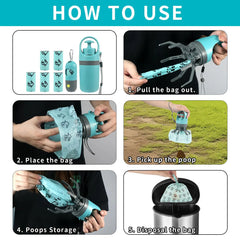 360 Portable Pooper Scooper With Bag Attachment