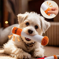 Interactive Plush Dog Toys Creative Cigarette Funny