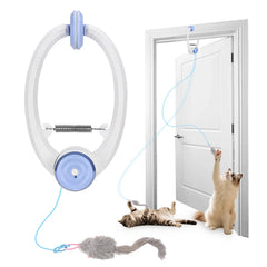 Cat Toys Electric Door Hanging Interactive USB