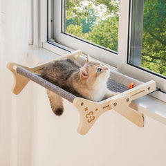 Mewoofun Cat Window Perch Hammock Seat