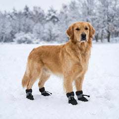 Pcs Dog Boots, Waterproof Warm. Paw Protectors