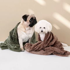 70X100Cm Ultra-Soft Fluffy Pet Blanket, Ideal