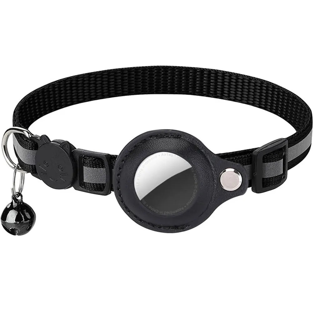 For Apple Airtag Pet Collar Reflective Kitten