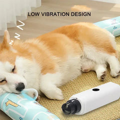 New Electric Dog Nail Clippers Rechargeable USB