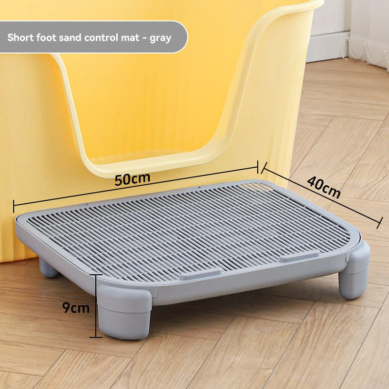 Hoopet Cats Litter Mat Anti-Splashing Double Layer