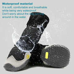 Dog Boots For Large Waterproof Medium-Sized Shoes