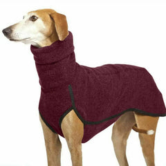 Greyhound Pitbull Winter Dog Coat High Collar