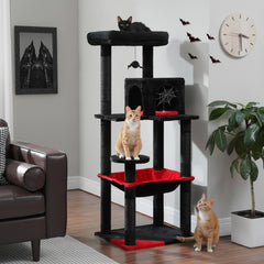 Gothic Cat Tree For Indoor Tall Tower