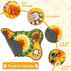Pet Snuffle Mat Anti Slip Dogs Sniff