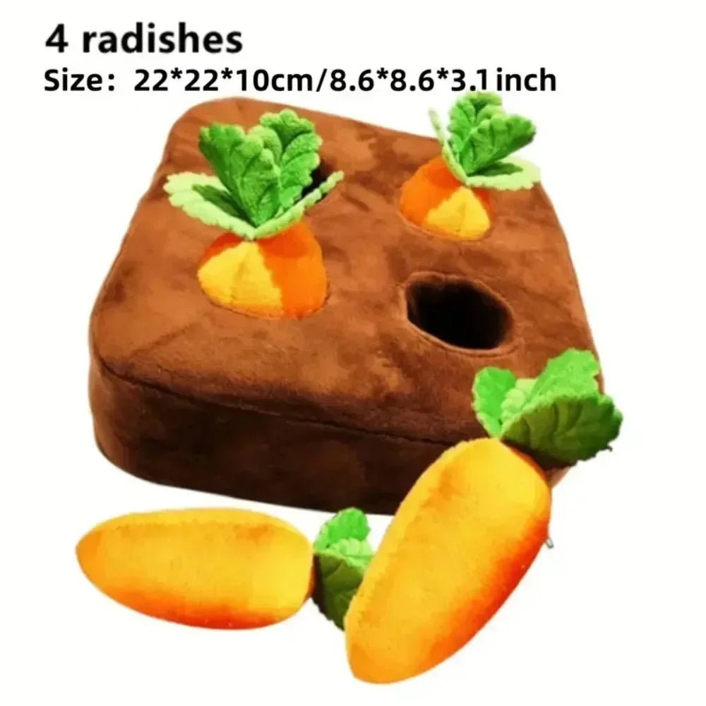 Carrot Snuffle Mat For Dogs Cats Puzzle