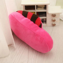 Pet Toys Squeaker Plush Slipper Shaped Puppy