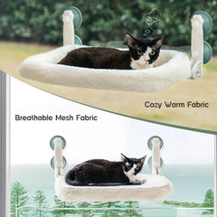 Mewoofun Cat Window Hammock Bed For Indoor