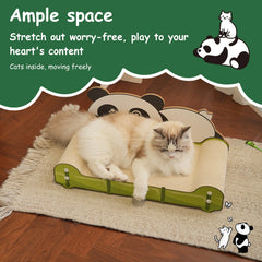 Bear Cat Couch Scratcher Cardboard Scratch Lounge