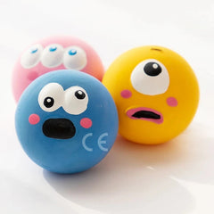 Pet Squeaky Toys Ball Dog Chewing Rubber