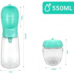 Pets Water Bottle Portable Food Grade Material