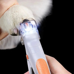 Professional Pet Nail Clipper Scissors With LED