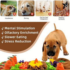 Pet Snuffle Mat For Dogs Sniff Nosework
