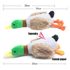 Cute Plush Duck Sound Toy Stuffed Squeaky