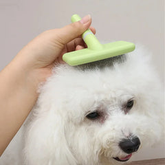 2Pcs Dog Brush Pet Hair Remover Massage