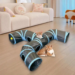 Cat Toy Tunnel Indoor Hide Interactive Play