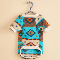 Totems Print Puppy Dog Sweater For Small