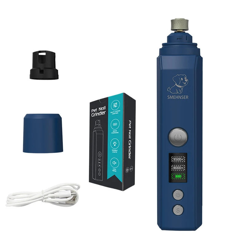 Professional Dog Nail Grinder Electric Pet Trimmer