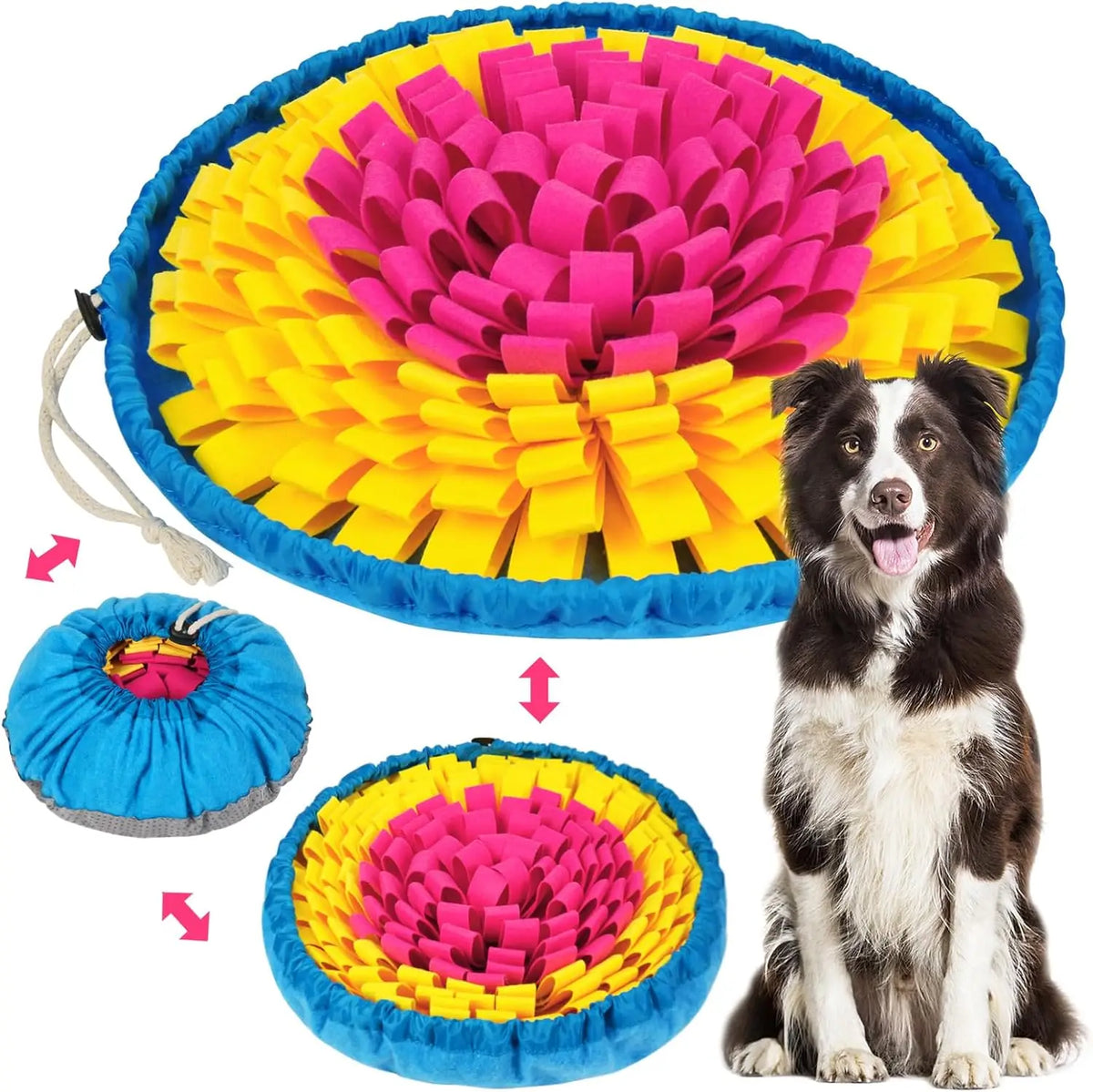 Pet Snuffle Mat For Dogs, Interactive Feed