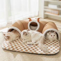 Cat Bed Tunnel Play Warm Shelter Tent