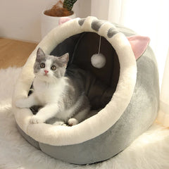 Pet Tent Cave Bed For Cats Small