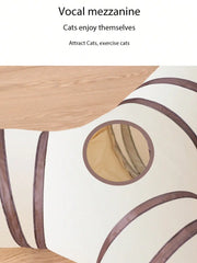 1Pc Foldable Cat Tunnel Detachable Play Sleep