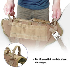 Tactical Dog Harness Military No Pull Pet