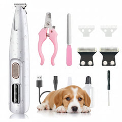 Portable Dog Paw Trimmer With LED Light