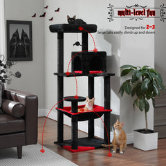 Gothic Cat Tree For Indoor Tall Tower