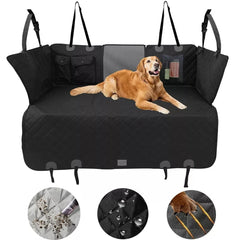 Waterproof Back Seat Extender Dog Car Cover