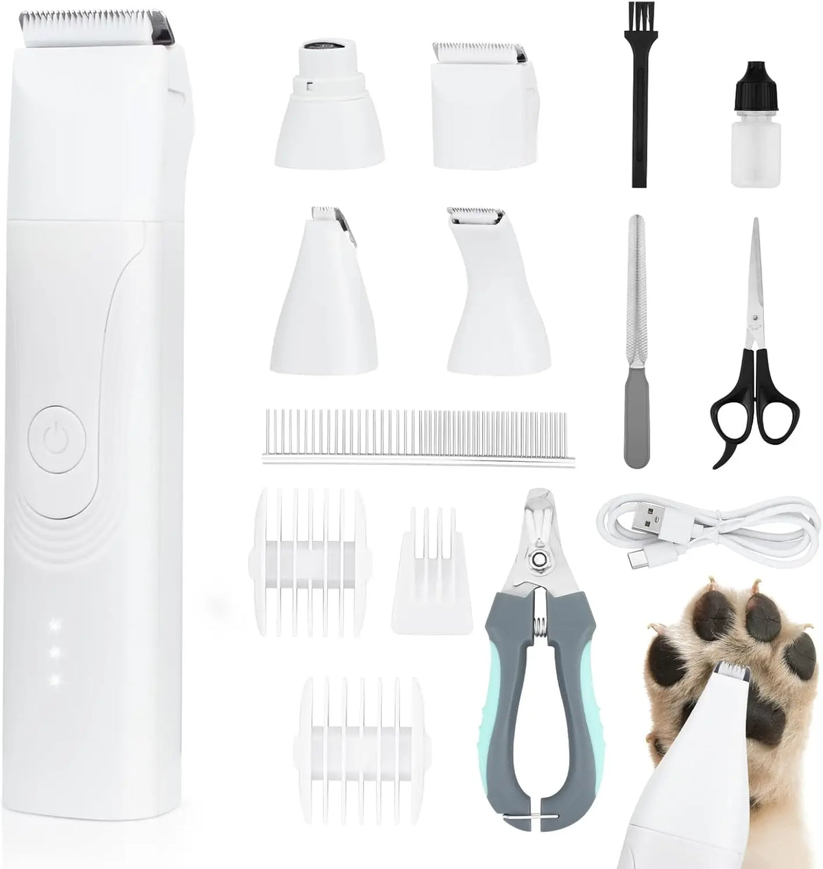 Dog Trimmer For Paws 14 In Cordless