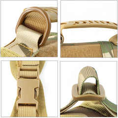 Tactical Cat Harness Adjustable Puppy Vest