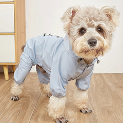 Waterproof Dog Raincoat Reflective Hooded Jacket Pet
