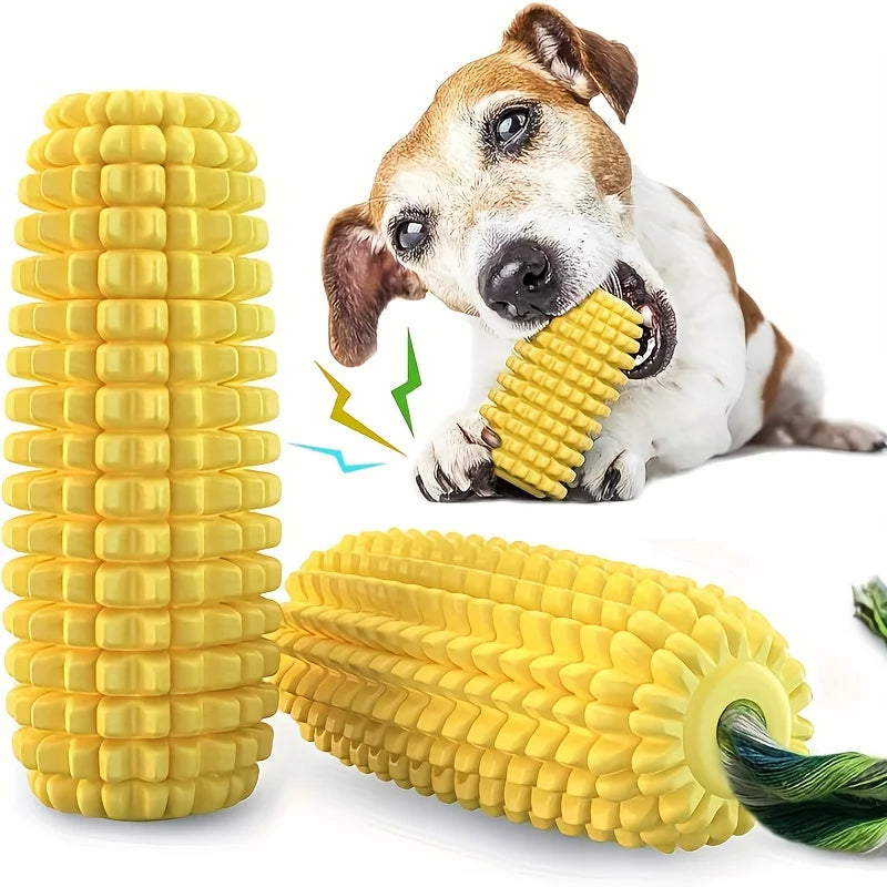 Indestructible Dog Chew Toy Heavy-Duty Rubber Bone