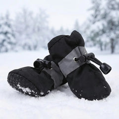Pcs Dog Boots, Waterproof Warm. Paw Protectors