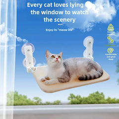 Assembly Free Folding Cat Hammock Plush Mesh
