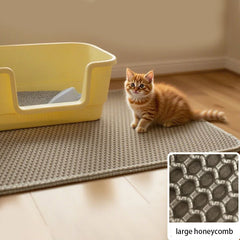 60X90Cm 40X50Cm Waterproof Cat Litter Mat Double