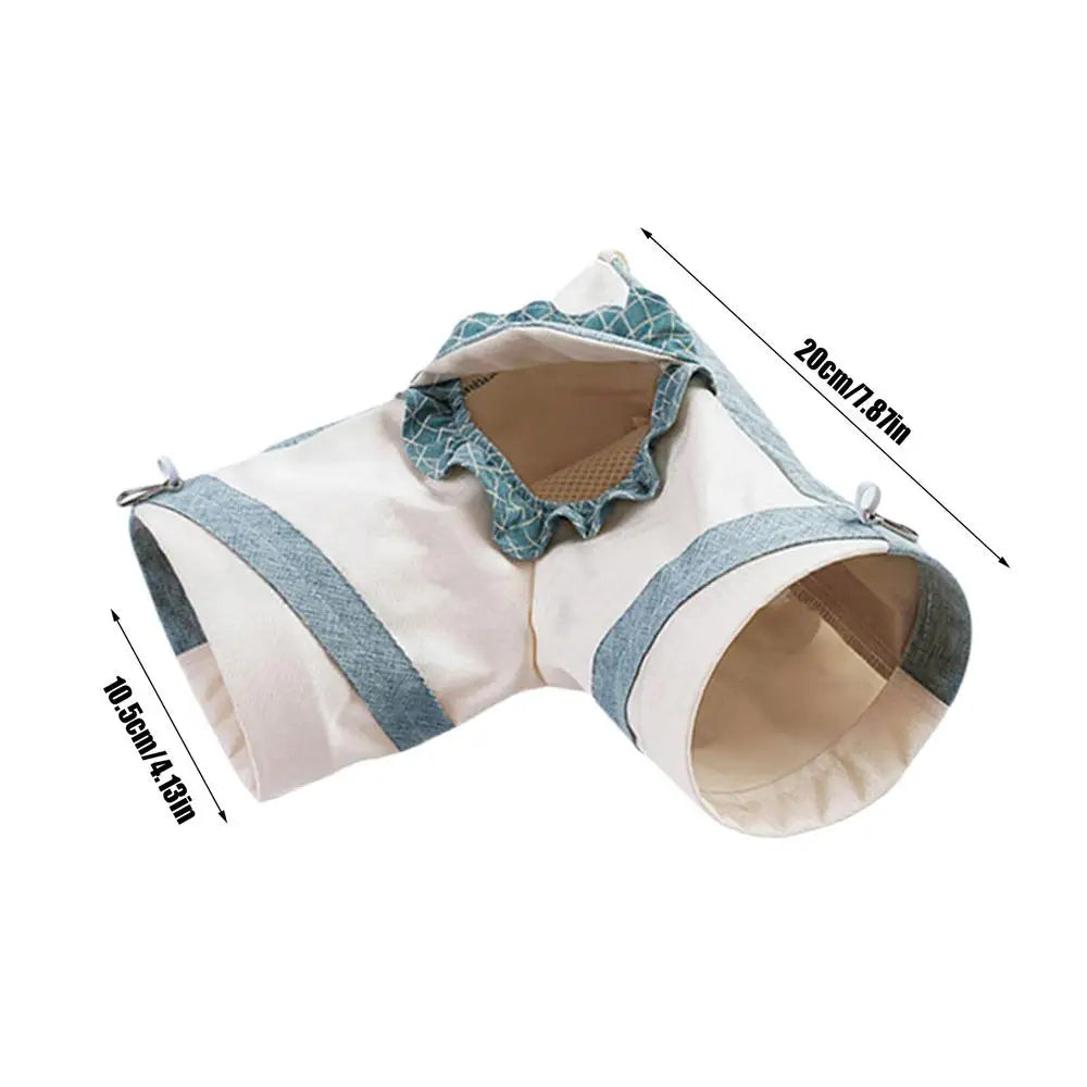 Rabbit Tunnel Toys Pet Hide Nest Hamster